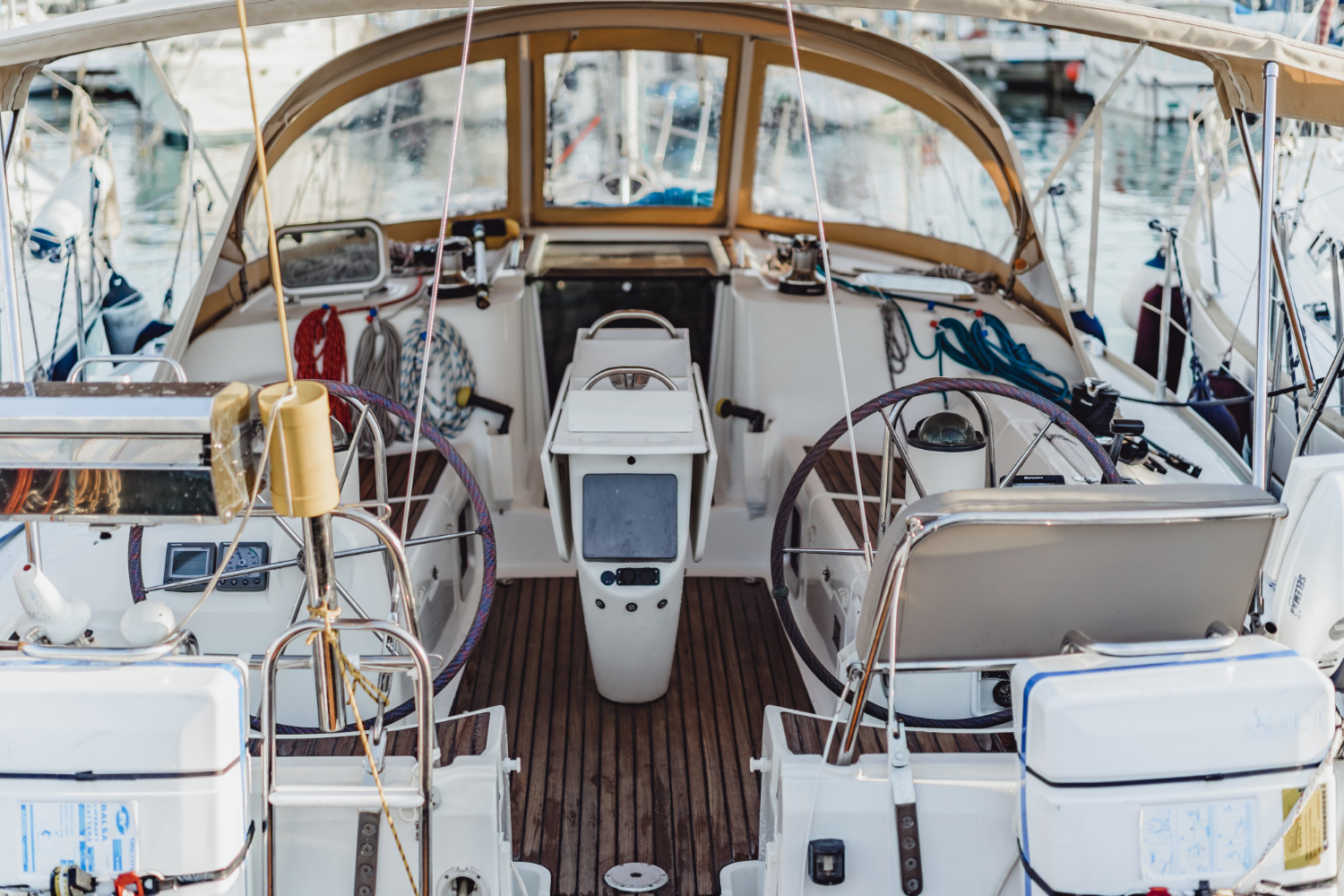 boat's interior